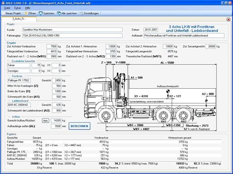 Axle Load Calculation Spreadsheet for Download Electrical Load Calculation Excel Software ...