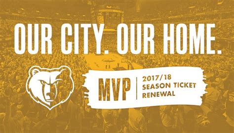 Grizzlies announce current MVP Season Ticket Holders can renew Season ...