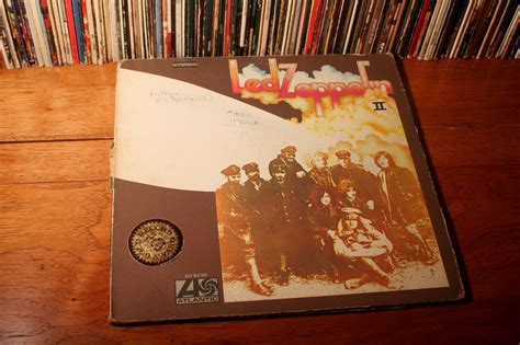 popsike.com - Led Zeppelin II LP ? Rare 1969 Original Vinyl Record 75th Best Album of All Time ...