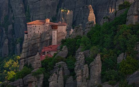 Roussanou Nunnery at sunrise, Meteora, Thessaly, Greece | Mike Reyfman Photography | Fine Art ...