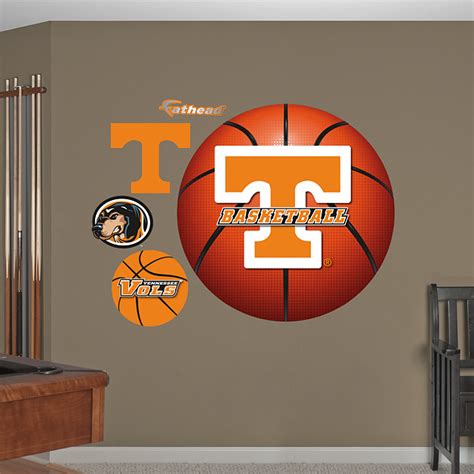 Tennessee Volunteers Basketball Logo Wall Decal | Shop Fathead® for ...