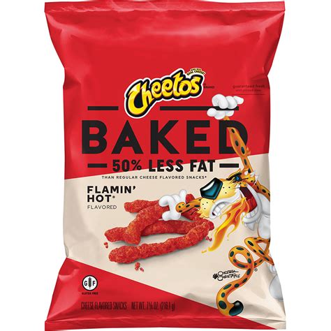 CHEETOS® Baked FLAMIN' HOT® Cheese Flavored Snacks | FritoLay