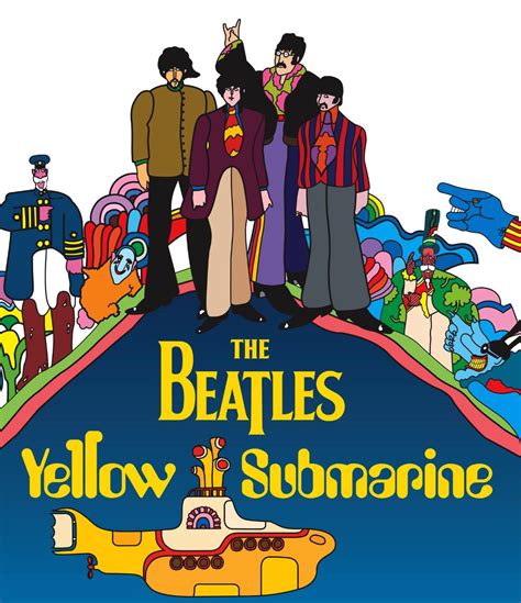 The Beatles Yellow Submarine Poster