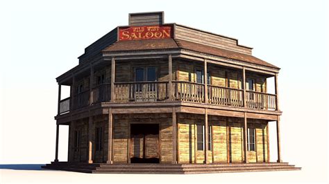 3D model Wild West Saloon | CGTrader