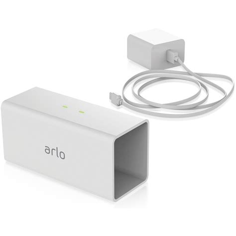 Arlo Pro Charging Station White 2440-mAh Lithium Ion (Li-ion) Security Camera Battery Charger at ...