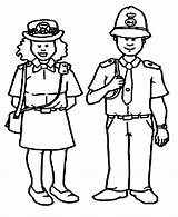 Free Kids Police Officer Coloring Pages  Home sketch template