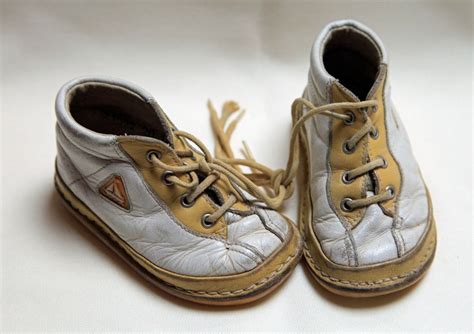 Free Images : old, brown, child, product, worn, beige, sneakers, footwear, baby shoes, children ...