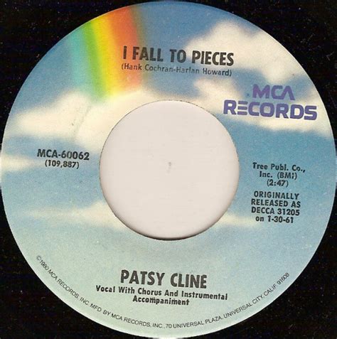 Patsy Cline - I Fall To Pieces (1973, Vinyl) | Discogs