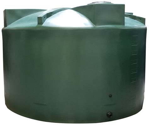 5000 Gallon Plastic Short Rainwater Harvesting Tank - Capitol Water Tanks