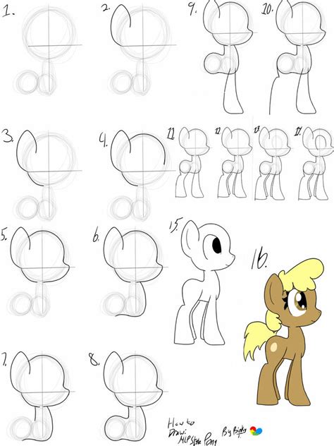 How To Draw A Mlp Character in the year 2023 The ultimate guide | howtodrawline2