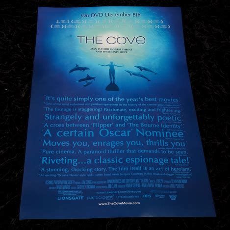 The Cove Official Movie Poster-Unsigned - OPS Productions