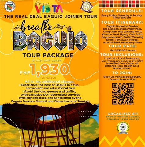 Experience the Best of Baguio for P1.9k with Breathe Baguio Tour