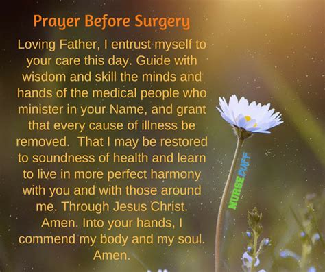 20 Short But Effective Prayers for Surgery - NurseBuff