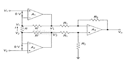 Instrumentation Amplifier - Linear Integrated Circuits - Wikitechy