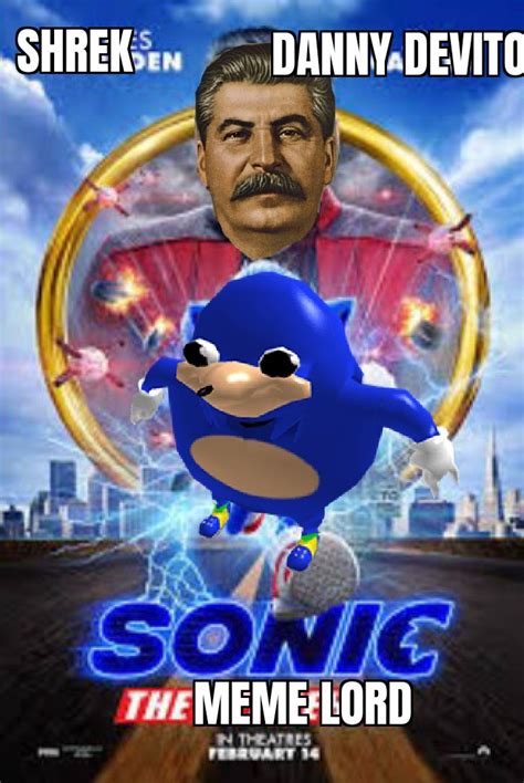 Funny sonic movie : r/memes