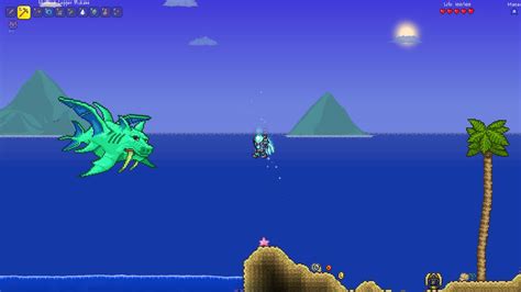 Terraria Duke Fishron Boss Guide - Corrosion Hour