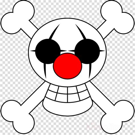 One Piece Buggy Symbol Clipart Buggy Monkey D - One Piece Jolly Roger Buggy - Png Download ...