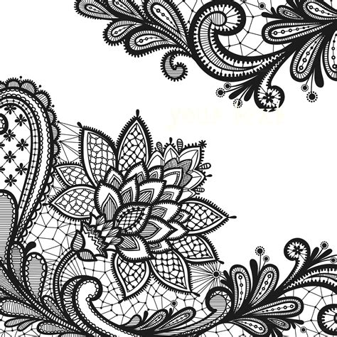 Flowers Lace Download Free Image Transparent HQ PNG Download | FreePNGImg