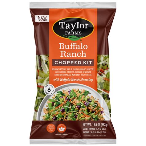 Taylor Farms Buffalo Ranch Chopped Salad Kit - Shop Salads at H-E-B