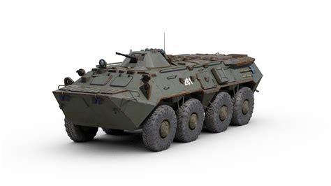 modelo 3d BTR 80 APC - TurboSquid 2001043