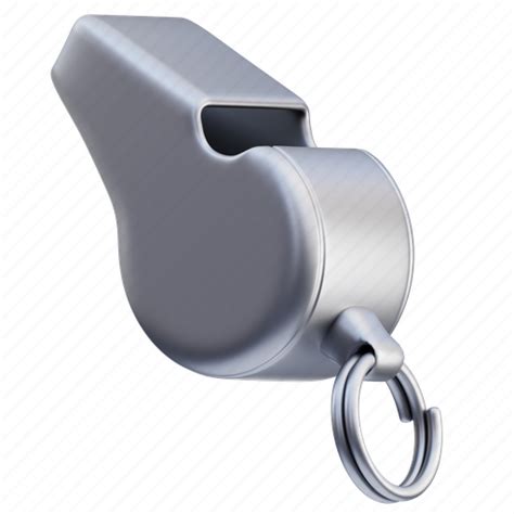 Police, whistle 3D illustration - Download on Iconfinder