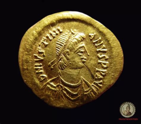 JUSTINIAN I. 527-565. GOLD Tremissis , Thessalonica mint .EF $476.00 - PicClick