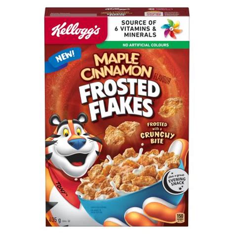 Maple Cinnamon Frosted Flakes Cereal | Canadian Grocer