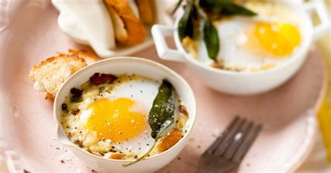 Baked Duck Eggs - Egg Recipes | House & Garden