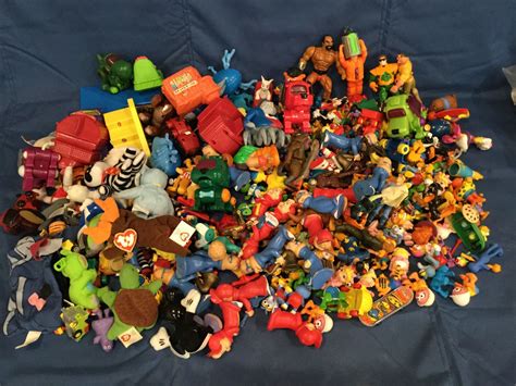 Large Lot of Plastic McDonalds Toys