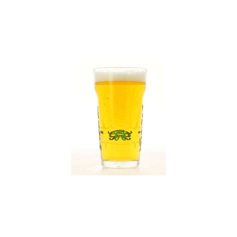 Branded beer glassware selection: Grolsch glass- 25cl