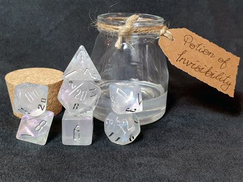 Potion of Invisibility Potion RPG Dice Set Dungeons & Dragons - Etsy UK