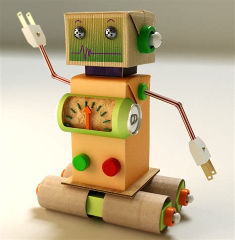 33 Fantastic Robot Crafts for Kids