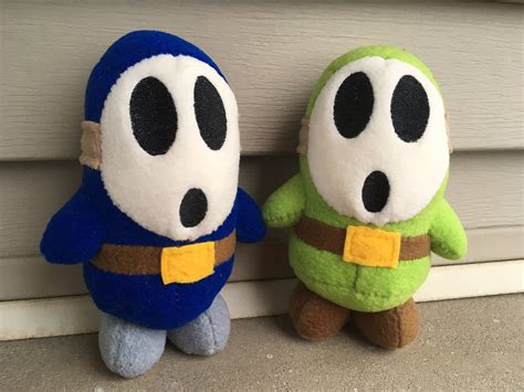 Shy Guy Plushie many Colors - Etsy Canada