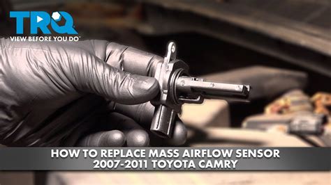 How to Replace Mass Airflow Sensor 2007-2011 Toyota Camry - YouTube