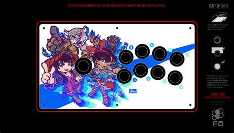 ArtStation - Custom Arcade Stick Art For RAYG100