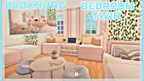 Bloxburg: Aesthetic Twin Kids Bedroom - tour + speedbuild - YouTube