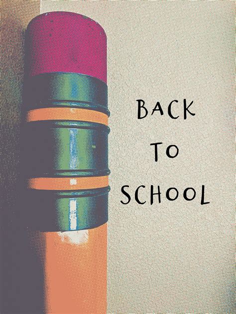 Back To School Pencil Free Stock Photo - Public Domain Pictures