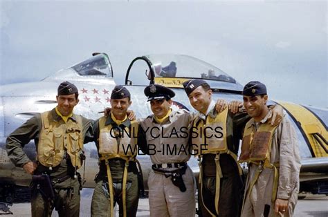 USAF JET PILOTS DECORATED KOREAN WAR PHOTO MILITARY AIR FORCE AVIATION ACES | eBay