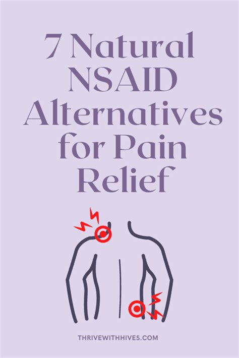 7 Natural NSAID Alternatives for Pain Relief - Thrive with Hives