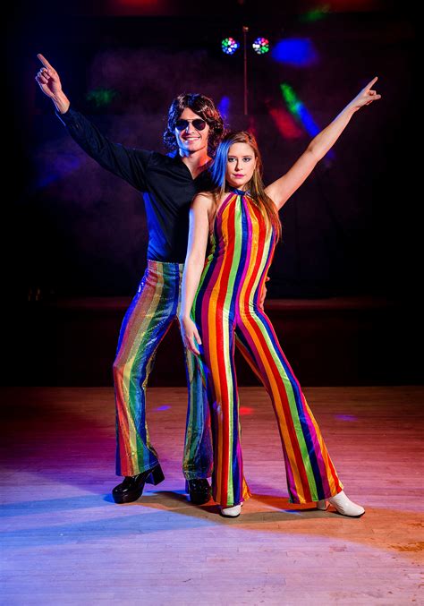 70's Disco Jumpsuit Womens Costume