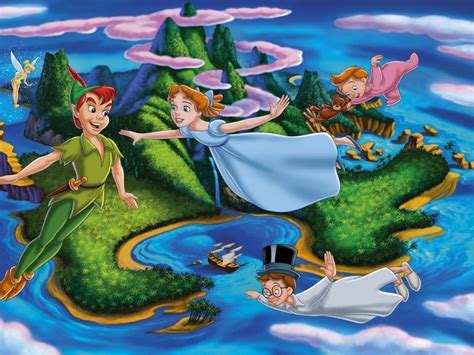 Disney Peter Pan Wallpaper - WallpaperSafari