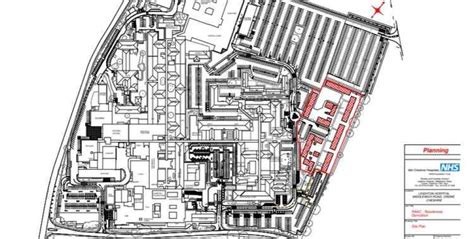 Leighton Hospital Parking Map