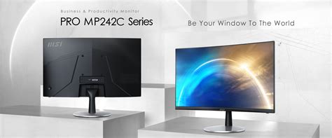 PRO MP242C | Curved Business Monitor 23.6 inch| Curved for Comfort and Ease