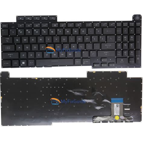 Keyboard for Asus ROG Strix SCAR 17 2022 G733ZM G733ZS G733ZW G733ZX