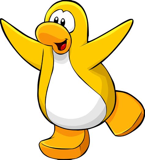 Image - Yellow Penguin Wave.png | Club Penguin Wiki | Fandom powered by ...