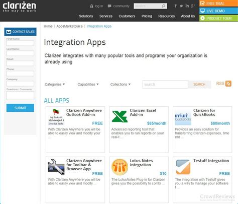 Clarizen Product Info : Clarizen Screenshots : Clarizen Features