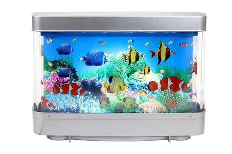 Elegantoss Virtual Moving Ocean Tropical Fish Aquarium Decorative Night Lamp - Walmart.com