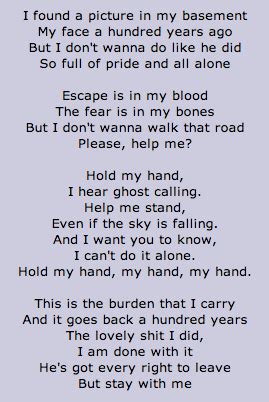 Hold My Hand ~ The Fray, off their new album, Helios! | Music lyrics ...