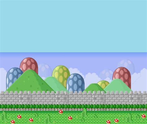 Castle – Super Mario Construct Backgrounds