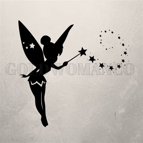 Tinkerbell Svg Cut Files for Criicut Silhouette Clipart - Etsy UK